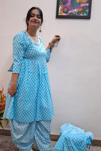 blue